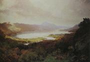 david farquharson,r.a.,a.r.s.a.,r.s.w Loch Lomond painting